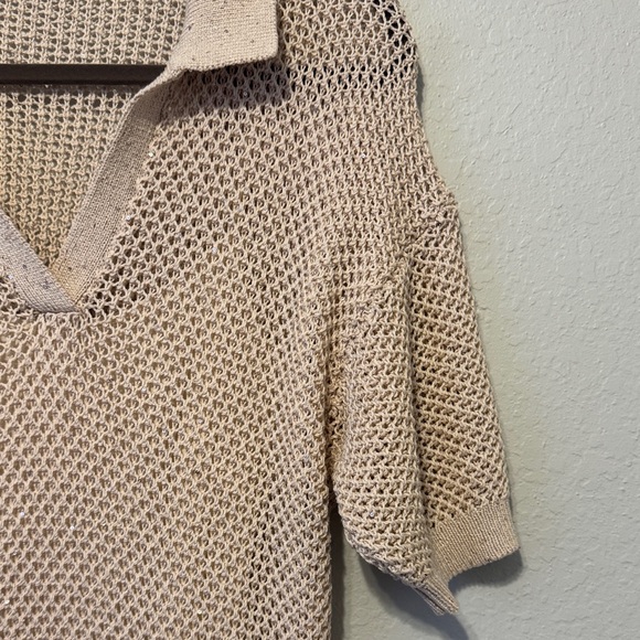 Peserico Open-Knit Sequin Midi Sweater Dress - Picture 4 of 9